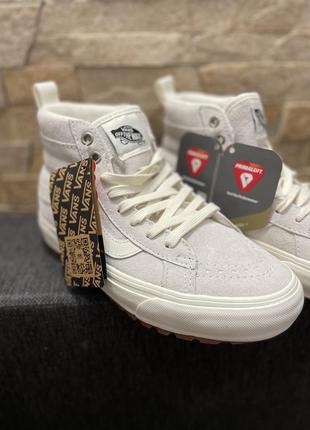 Женские кроссовки ботинки vans оригинал натуральный замш