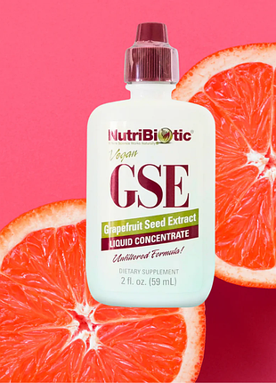 Nutribiotic, веганський екстракт насіння грейпфрута gse, рідкий концентрат, 59 мл (2 рідк. унції)