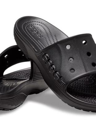 Слайди Crocs Klassische Clogs mit Fellfutter in Weiß und Grau