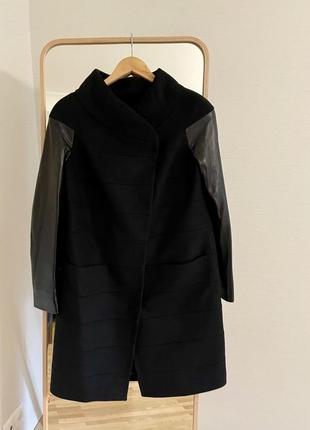 Роскошное пальто украинского бренда anvi style в стиле all saints, rick owen’s, helmut lang