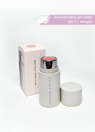 Кремові рум'яна-стік westman atelier petite baby cheeks blush stick in petal 2,5 г