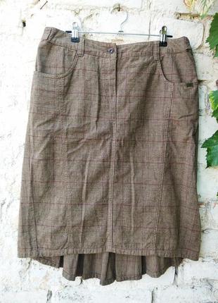 Юбка в клетку