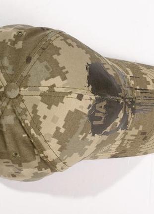 Бейсболка каратель пиксель тактическая кепка с черепом рип-стоп для военных, 57-58