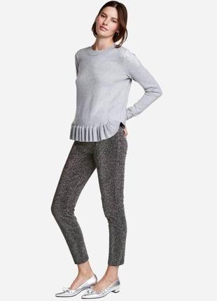Блестящие леггинсы из люрекса от h&m s
