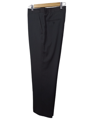 Giorgio armani брюки черные в полоску