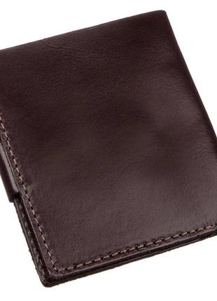 Портмоне коричневое вертикальное карман для монет 7162188 фото