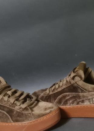 puma Lux vikky platform brown 37р. 23.5см кросівки