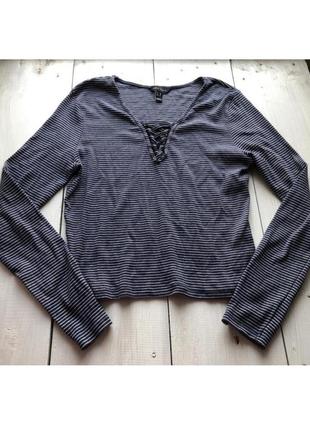 Кофточка в полоску