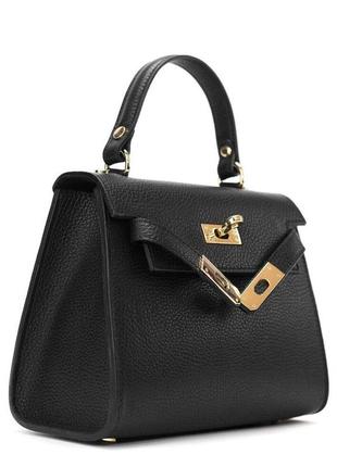 Сумочка кожаная италия стильная элегантная маленькая сумка 7f-it-9866a5 фото