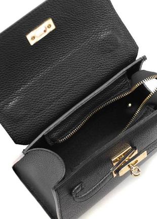 Сумочка кожаная италия стильная элегантная маленькая сумка 7f-it-9866a2 фото