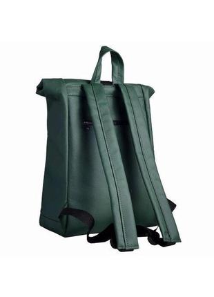 Рюкзак зеленый мужской спортивный раскладной дорожный рюкзак рол кожа эко 724208007m2 фото