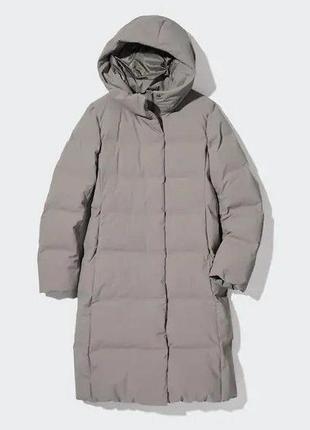 Зимовий безшовний пуховик seamless down  uniqlo