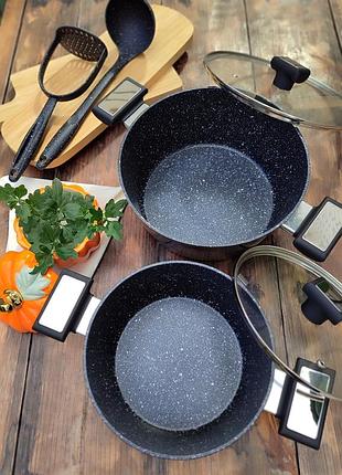 Кастрюля с антипригарным покрытием