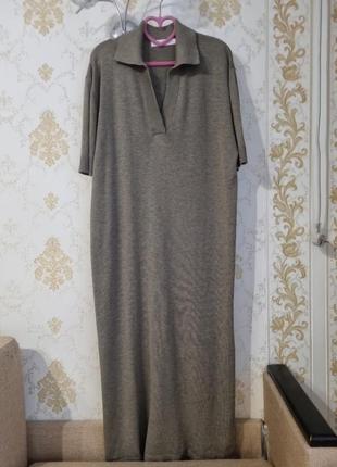 Трикотажное платье поло прямого кроя in wear