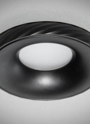 Точечный светильник diasha серия "аluminium" pr-9-bk2 фото