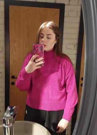 Яскравий рожевий светр o.taje