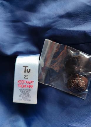 Стильний піджак в клітинку на підкладці  батал новий9 фото