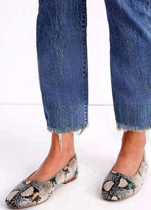 Madewell нові шкіряні туфлі,балетки