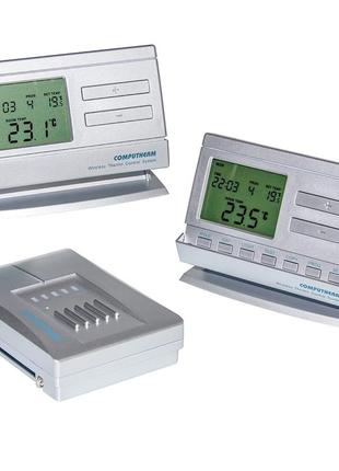 Многозонный беспроводной недельный терморегулятор computerm q8rf