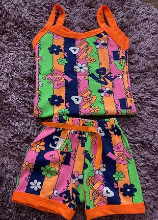 Костюм на девочку 3-6 мес