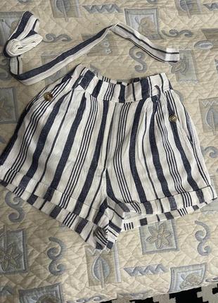 Льняні шорти 2