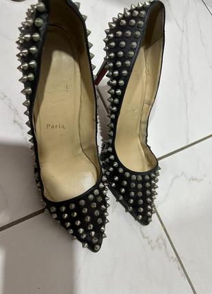 Туфли шипованные louboutin