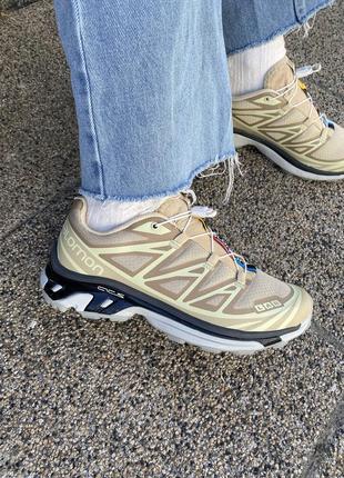 Кроссовки Ténis Salomon X Ultra 3 GORE-TEX turquesa preto cinzento mulher clear safari