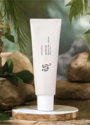 Сонцезахисний крем із пробіотиками - beauty of joseon relief sun rice probiotics spf50+/pa++++ , 50
