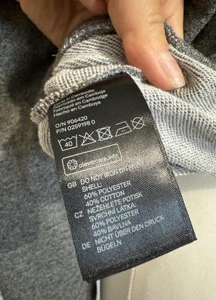 Кофта свитшот h&m с принтом сердца6 фото