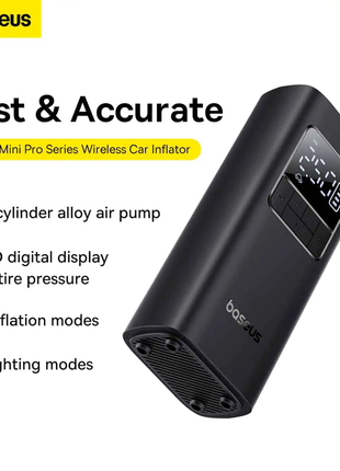 Автонасос baseus на акумуляторі міні компресор supermini pro c11159300111-00 10