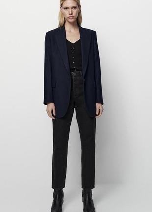 Укороченные джинсы mom massimo dutti