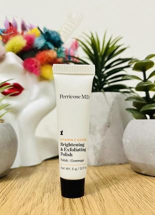 Оригинальный пилинг для лица perricone md vitamin c ester brightening & exfoliating polish