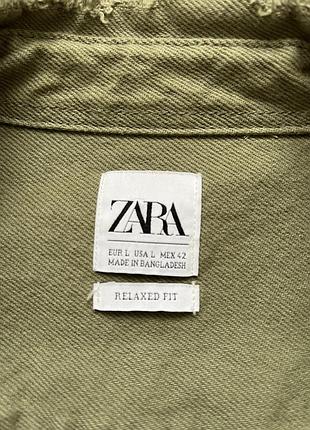 Джинсовий жакет zara 5