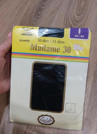 Чорні колготки  30 ден s