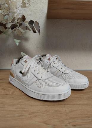 Женские кожаные кроссовки Piqué lacoste t-clip
оригинал2 фото