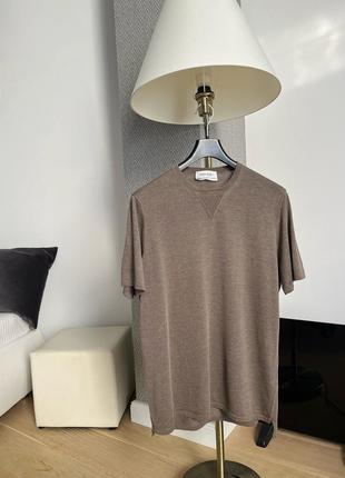 Футболка saint laurent made in italy 55% шовк 45% котон