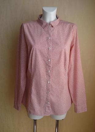 Marc o'polo, котонова сорочка з принтом, р.44