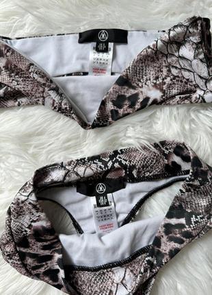 Купальник раздельный бикини бандо missguided4 фото