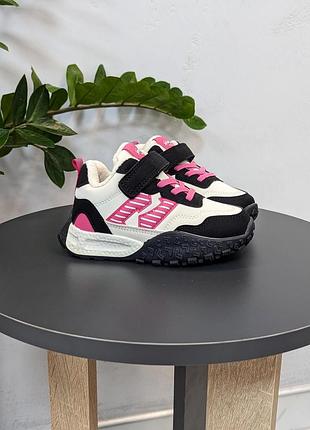 Стильные деми хайтопы, теплые кроссовки для девочек