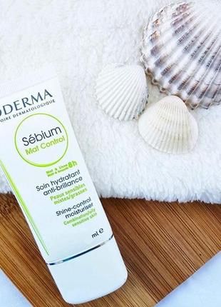 Матирующий крем от bioderma sensibo ds