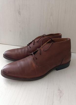 Ботинки кожаные tommy hilfiger