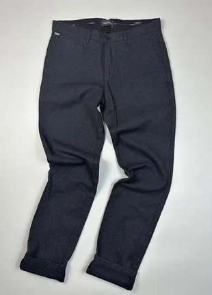 Мужские брюки чинос scotch&soda в горошек размер мужской  30 m