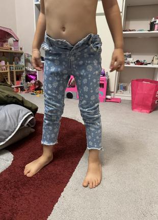 Джинсы на рост до 104