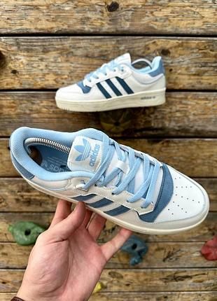 Кроссовки adidas rivalry low кожа кеды. кожаный мужественный кед кроссовки