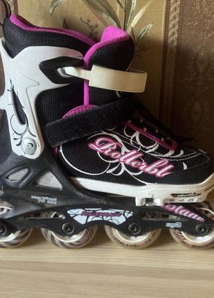 Продам оригинальные ролики roller blade однорычажные,размер 33-36,5