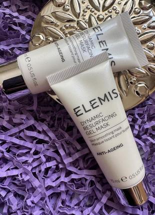 Уникальная гелевая маска-шлифовка для лица elemis dynamic resurfacing gel mask, 15ml