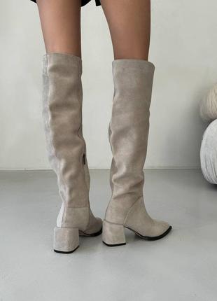 Високі чоботи сапоги