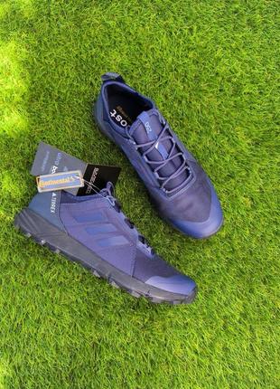 Сині кросівки adidas terrex 250 continental