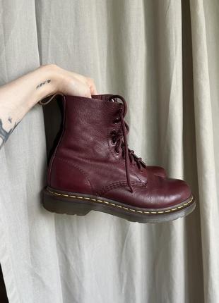Dr. martens мартинсы cherry red