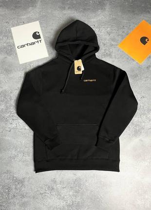 Топовая худи carhartt black